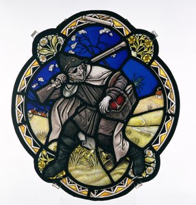 Taffy was een Welshman, glazen paneel, ca. 1930-37